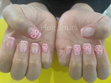 ユイットジョアーズ(Huit Jours)/ピンク×リボン=かわいい