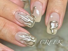クリーク(CREEK)/持ち込み手書きジェル付け放題