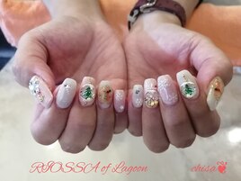 ベイビーブーマクリスマスネイル