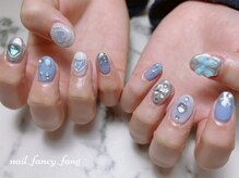 ネイル ファンシーファング(nail_fancy_fang)/冬ネイル