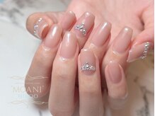 モアニ ヒロオ 恵比寿店(MOANI Hiroo)/ビジューワンカラーネイル