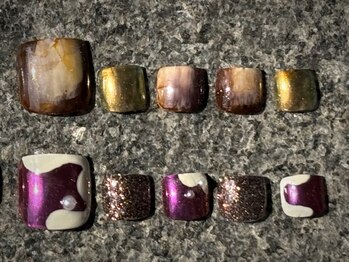 アイラッシュネイルサロン セシルビー(SECILB)/フットサンプルデザイン