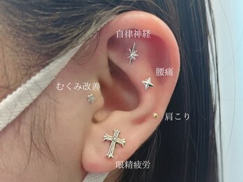 アイマジックピュア 札幌大通店(EYE MAJIC pure)/耳ツボジュエリー 一例