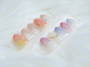 トランク ネイル(trunc nail)の写真/【ハンドつけ放題¥7950～】こだわり派女性の方必見!!“こうしたい”を叶えてあなただけの特別ネイルに♪