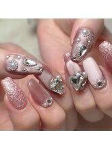 クロレ(Nail Salon COLORE)/ビジューネイル &nbsp;by. honoka