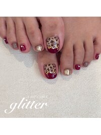 レオパードフットネイル