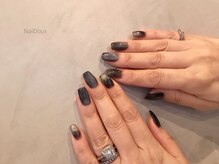 ネイル ドゥ 岡山駅前店(Nail Doux)/ラメ×マグネットネイル