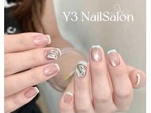 ワイスリー(Y3)/ビー玉マグネットフレンチ¥7980