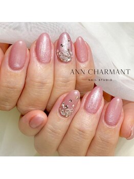 アンシャルマンネイルスタジオ(Ann charmant nail studio)/セレクトデザインコース¥6,800~