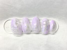 定額デザイン　水滴ネイル