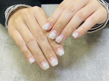 ネイル クランツ(nail kranz)/ぬりかけシンプルニュアンス