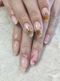 フラワーネイル