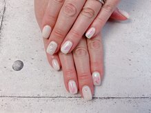 ネイル ビューティーマジック 葛西本店/ホワイトパールネイル