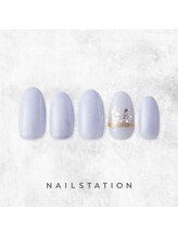 ネイルステーション アトレ吉祥寺店(NAIL STATION)/シンプルネイル／パラジェル