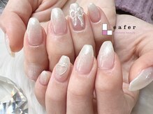 リーファネイルズ 岡山学南町店(Lea'ferNails)/シンプルアートネイル