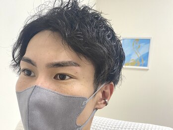 アンナボーテ(Anna beate)の写真/1回でモテる好印象な眉毛★【メンズ必見!!ハリウッドブロウリフトwax込¥6800】美眉スタイリングは¥4800～◎