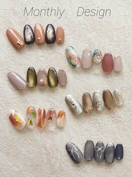 アレミティ(Aremiti)/11月マンスリーデザイン