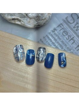 シービューティー(C BEAUTY)/ニュアンスネイル/ブルーネイル