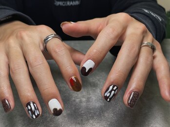 オムネイル 渋谷(HOMME NAIL)/定額デザイン ¥7,100