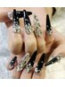 《デビュー前ネイリスト》ジェルチップ長さだし盛り放題7900円!!(スカルプ)