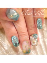ネイルサロンクリアヴィラ(nail salon clear villa)/海ネイル