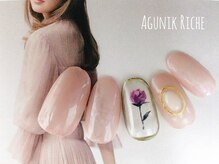 アグニークリッシェ(Agunik Riche)/【一輪挿しネイル】