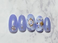 グリッター(GLITTER)/ガーリーネイル