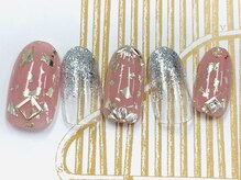 私のビューティー/ピンク×シルバー☆初回6980円