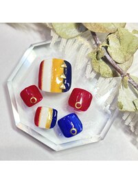 ストライプネイル
