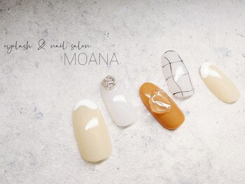 モアナ なんば店(MOANA)/カジュアル♪チェックnail