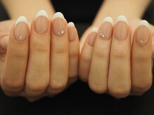 グロウネイル(grow nail)/王道フレンチ☆