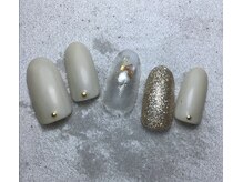 ネイルサロンクリアヴィラ(nail salon clear villa)/simple design ¥7990