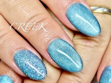 クリーク(CREEK)/ブルーマグネットスカルプチュア