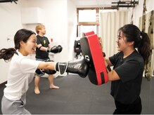 バディトレ 恵比寿店の雰囲気（有酸素運動で汗をかきましょう！恵比寿パーソナルジム）