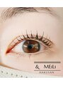 アンドメイリー ハクサン(& MEILI HAKUSAN) 1番人気♪まつげパーマデザインご相談ください