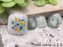 ネイルサロン ふるる 大須店/フットプチプラネイル#744