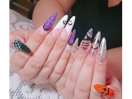 人気の【ハロウィンネイル】(^^)