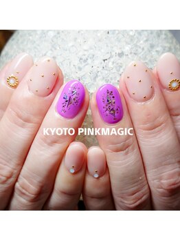 ピンクマジック(PINKMAGIC)/ちょこっと秋ネイル