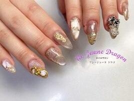 【自爪ネイル】トレンドネイル