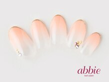 ネイルサロン アビー 宮益坂店(abbie)/グラデラメライン　￥9889