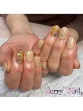 ジュリーネイル 所沢店/チェック柄デザイン