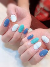 ハーティーネイル hearty nail 溝の口店/落書きネイル