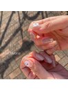 夏にぴったりフラッシュネイル
