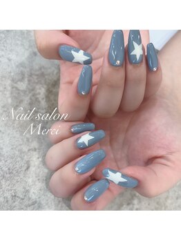 メルシー 京都店(Merci)/星ネイル