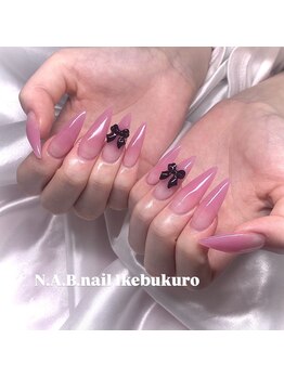 エヌエービー(N.A.B.)/ピンクグラデーションスカルプ