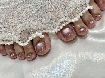 アマル(AMARU)の写真/仕事帰りに通いやすい！平和通駅直結＆20：00まで営業★【期間限定/Jrモデル】フット＊ワンカラー¥3500