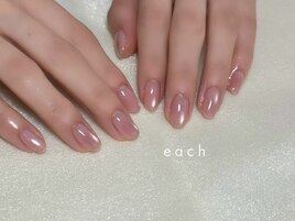 マグネット×チークネイル