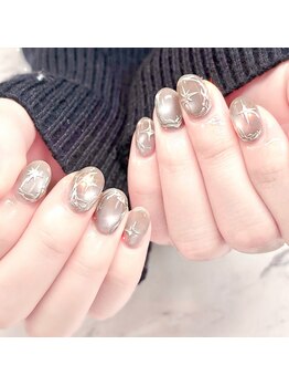 ミラーアートネイル
