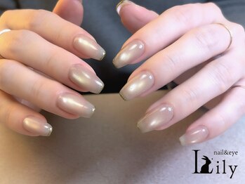リリー 武蔵境店(Lily)の写真/約40色から選べるマグネットネイル¥7150~★ワンカラー¥4950/カラーグラデ¥6050★