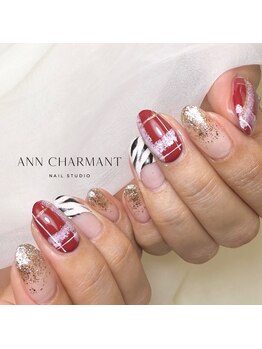 アンシャルマンネイルスタジオ(Ann charmant nail studio)/セレクトデザインコース¥6,800~